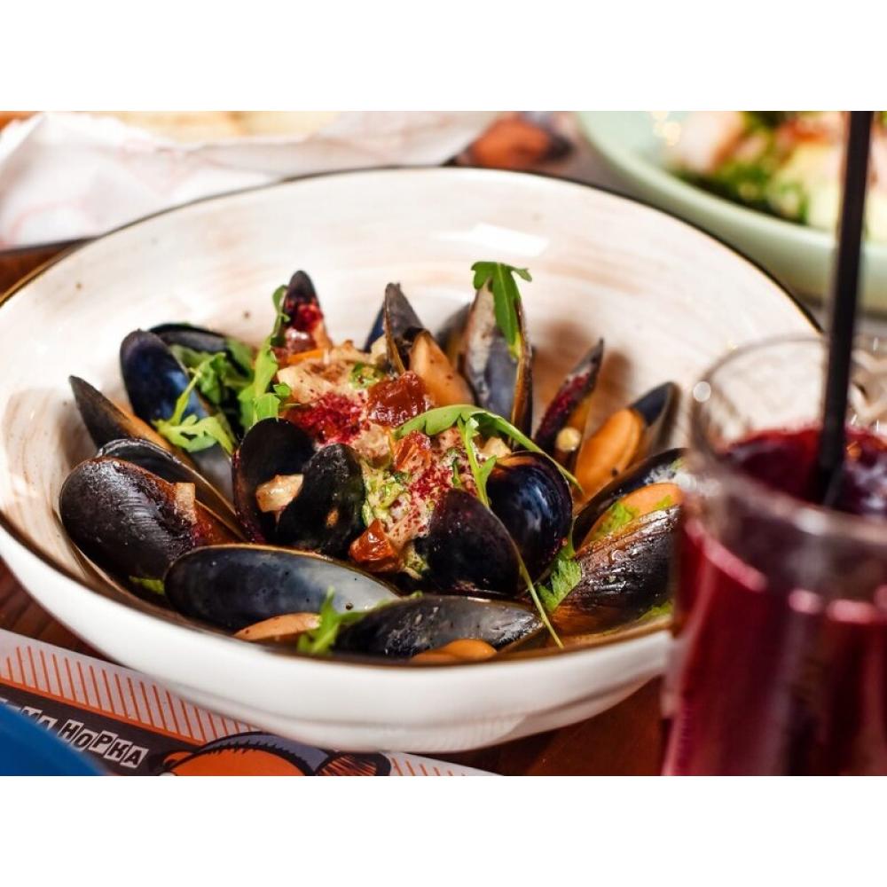 Мидии голубые