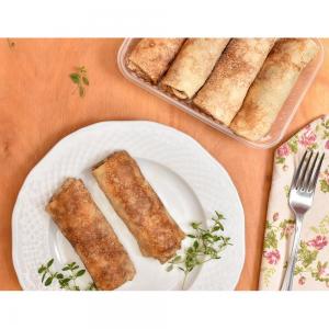 Блин капуста и грибы